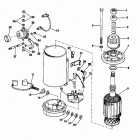 E150TRXCIH Electric starter & solenoid american bosch 08142-23-m030...
