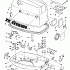 E75ERCIH Motor cover-evinrude