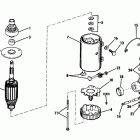 E75ERCIH Electric starter & solenoid prestolite models mgd-4115 p...