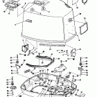 E150TRXCIH Motor cover - johnson
