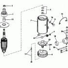 E60TLCIH Electric starter & solenoid prestolite model mkw-4008