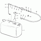 E150TRXCSR Fuel tank - 6 gal