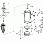 E50ECSR Electric starter & solenoid prestolite model mkw-4008