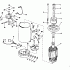 E150TRXCSR Electric starter & solenoid american bosch 08142-23-m030...