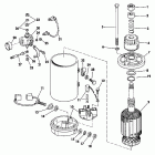 E100MLCSC Electric starter & solenoid american bosch 17916-20-m030...