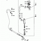 Mojave 250 (KSF250-A4) Задний торм цилиндр
