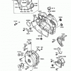 Mojave 250 (KSF250-A4) Крышки двигателя