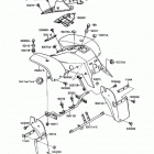 Mojave 250 (KSF250-A4) Переднее крыло