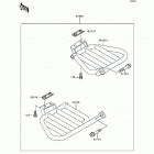 Bayou 300 4X4 (KLF300-C2) Optional parts(step)