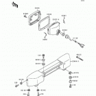 Bayou 300 4X4 (KLF300-C2) Фара