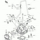 Bayou 300 4X4 (KLF300-C2) Головка цилиндра