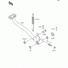 Bayou 300 4X4 (KLF300-C2) Педаль тормоза