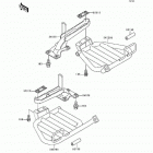 Bayou 300 4X4 (KLF300-C2) Подножки