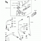 Bayou 300 4X4 (KLF300-C2) Главный тормозной цилиндр,передний