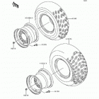 Bayou 220 (KLF220-A7) Колеса,покрышки