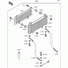 Bayou 300 4X4 (KLF300-C2) Optional parts(radiator)