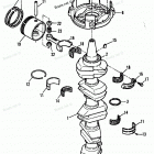 H1504124D Коленвал,поршни