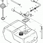 H0704124D Fuel Tank And Line - (plastic - 6.0 Gallon)(91b Thru 92c...