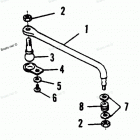 H1504124D Комплект Тяги рулевого механизма
