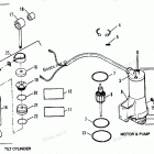 H1501X90B Tilt Cylinder - Motor And Pump
