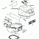 H015211PE Top Cowl (90a Thru 92b & Ser. # E000001 Thru E127699)