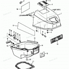 H009201PD Top Cowl (90a Thru 92b & Ser. # E000001 Thru E127699)