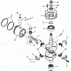 H050412PE Коленвал и поршни