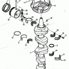 H150422PD Коленвал,поршни