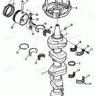 H150412PE Коленвал,поршни