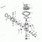 H0093F89A Crankshaft And Piston (88a-92b & Ser. # E000001 Thru E12...