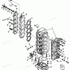 H150422PE Блок цилиндров