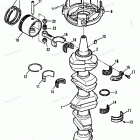 H1501G89A Коленвал,поршни