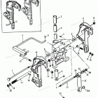 H090312PD Swivel Bracket-stern Brackets (power Trim)