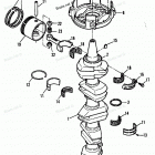 H150422PX Коленвал,поршни