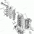 H150412NE Блок цилиндров