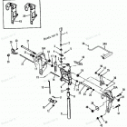H090412NX Swivel Bracket-stern Brackets (manual Tilt)