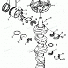 H150412NX Коленвал,поршни