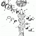 H150422NE Коленвал,поршни