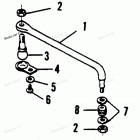 H120412NX Комплект Тяги рулевого механизма