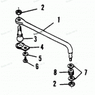 H1501X89A Комплект Тяги рулевого механизма