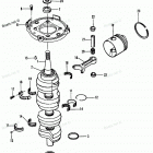 H120412NX Коленвал и поршни
