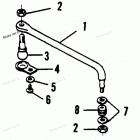 H120422NE Комплект Тяги рулевого механизма
