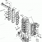 H1501F92F Блок цилиндров