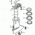 H0052E92B Driveshaft Hoousing (all Models)