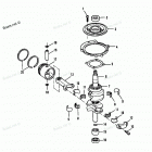 H0152S88A Crankshaft And Piston (88a-92b & Ser. # E000001 Thru E12...