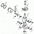H0906F92C Коленвал и поршни