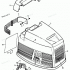 H1501A91J Top Cowl Components