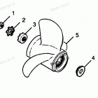 H120LD92B Flared Hub Props