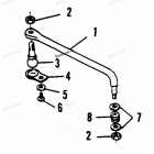 H1501F92A Комплект Тяги рулевого механизма