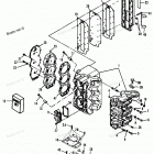 H0908X92F Блок цилиндров